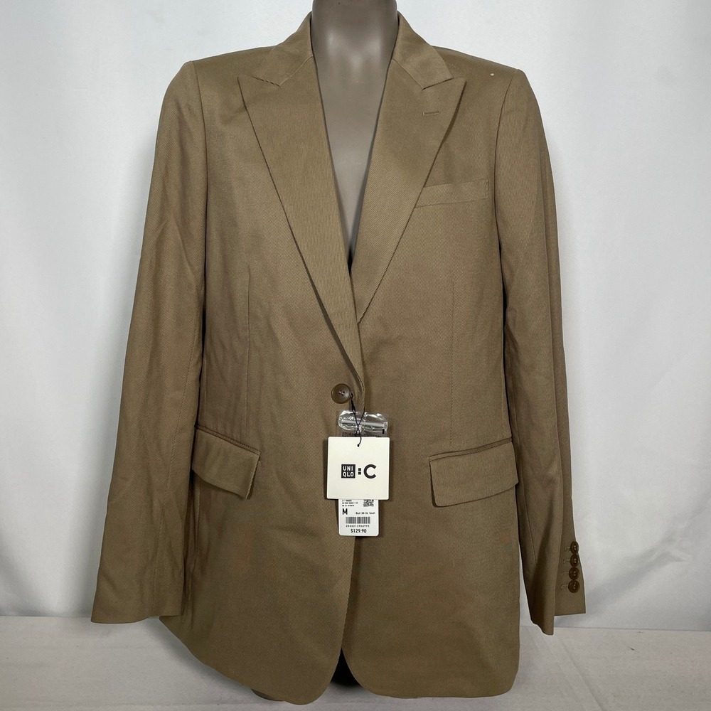 Uniqlo x C Clare Waight Keller Relaxed Tailored Jacket Blazer Women's MEDIUM NWT